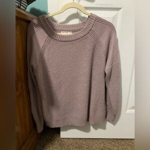 Pink Clover Dusty Pink Crew Neck Sweater